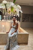 The dress was absolutely gorgeous.  I purchased this dress for a wedding, and I am glad I did. The straps were too loose and the dress was a bit long, but I had it tailored to perfection. Received many compliments. Don't hesitate to purchase this dress; you won't be disappointed. - Twilla B.