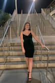 Another great dress for curvy girls. It is also definitely long enough for tall girls, without worrying about your butt popping out! - Cate M.