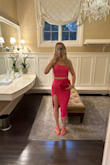 Obsessed with all Lulus 2-piece sets! Wore for a rehearsal dinner and loved it. - Courtney B.