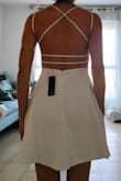 Beautiful dress super nice fabric. Only thing are the straps that need getting used to. - Yael A.