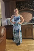 Love the back! The top hangs a little weird on me, but the dress is a great material! - Madalyn C.