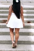 Fit like a glove! Wore it to Grad School Graduation and a few friends/family have repurposed this dress for their engagement parties, bridal showers, etc. - Ashley M.