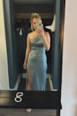 Absolutely love this dress. The color is stunning and the fit is amazing! Definitely make sure to iron out the wrinkles! - Rachael K.
