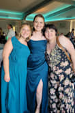 I really enjoyed this dress for a friend's wedding! It was comfortable to wear, I felt beautiful, and I received so many compliments throughout the day. The slit does go quite high, so if you are not comfortable showing a bit of leg this would not be the dress for you. The main time this became a challenge for me was when sitting - I was thankful for my napkin to cover my lap at dinner and did had to be a little careful while dancing as well. Overall the material and stitching seem nice quality and I found the silhouette to be very flattering. Hoping to get use out of this dress for many events to come! - Jessica F.