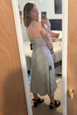 The idea of the dress is cute, but the top is not structured enough to define your chest. It ended up giving me a nice, flat, pancake-boob look. Maybe just a me thing, or maybe if you used a specific bra it would help? Ended up returning. - Sheridan A.