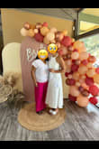 This dress fit like a glove. I wore it for my bridal shower. - Amanda R.