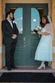 This dress was perfect the way it was, but I wanted short sleeves. I had the sleeve altered to be shorter and I just loved it! - Danielle C.
