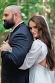 Wore this for my elopement and it was beautiful! Very light and breathable. It was pretty low cut in the chest on me, but it still looked amazing! - Kailee G.