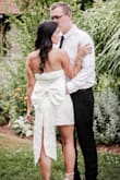The perfect dress for my elopement! Fit perfectly - Janette L.