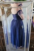Love this elegant dress. Very comfy with some stretch. Very flattering. - Lyndsay L.