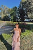 Absolutely gorgeous dress!!! Fits perfectly, looks stunning !! I wore it for like 12 hours and felt so comfortable. Had so many people complimenting me in this dress !! Definitely felt stunning!!! (
Cant wait for my next order :):)>w - Alina C.