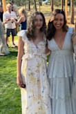 Even more beautiful in person! Lightweight flowy fabric was perfect for the hot weather! Made a small alteration in the bust as it gapped a little. Received so many compliments! This dress is a winner! - Marci C.