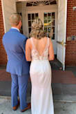 I got married in this dress, and it fit me like a glove! I got so many compliments on this dress, and I couldn't have imagined a better dress for my elopement. - Julie G.