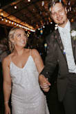 I loved the look of this dress for my wedding reception, but did have a hard time keeping the straps up on my shoulders while dancing around. - Morgan H.