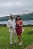Wore this to my friend's wedding in Scotland. I thought it might have been too revealing, but it was absolutely perfect. I felt comfortable and sexy at the same time. My husband loved it! I tightened the straps a bit tighter so as to keep the deep V stuck to my chest. I didn't need to use the boob tape, I only used nipple covers as it was cold out...Scotland's "summer" apparently though haha. Would highly recommend this dress to anyone on the fence. It didn't take up space in my bag while traveling either seeing as I only needed to wear it once. Love love loved it :) - Kelly H.