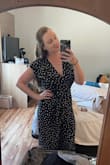 I love this jumpsuit and will wear it much more often once it is hemmed. At least an extra 4 inches in leg length, but the rest fits like a glove. Many compliments. - Rachel S.