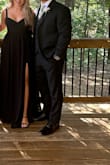 The dress ran a little long for me - I had to have heels on. I got a lot of compliments though. - Marcia C.