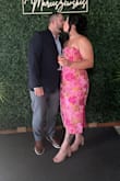 I absolutely love this dress! I got soooo many compliments. I do have much more of an athletic build with a bigger bottom than top so I got the XL to fit over my waist and had to take the top in about an inch. If you're considering purchasing, do it! - Mackenzie F.