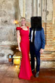 I wore this to a formal wedding in Guatemala. I loved it! The weight & quality of the fabric was better than I expected given the inexpensive price tag. It traveled well and fit snug but had some stretch.  I also had an easy return of another dress that I didn't keep. - Ashley R.
