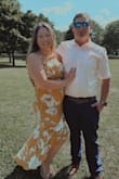 This dress was perfect for the wedding I attended! It was lightweight, great material for hot summer wedding! - Katelyn F.