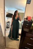 This dress fits like a glove, besides that it is on the LONG side. I will have to get several inches cut off. But it holds my chest in very well and I am on the bigger chest side. I usually am a XL in Lulus but this I was able to get a Large (my normal size at other stores) and it fits perfect. 4 stars just due to the length! - Karsen W.