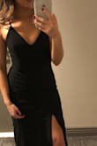 I'm definitely ordering from Lulus again! I wore this Dress for a awards ceremony and This dress fit me like a glove( i just took it in to have it tailored) It complimented my curves and
it was very sexy. I received a bunch of compliments throughout the night - Nayeli G.