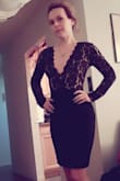 This was a style i wanted to wear last year for a party and now i finally got it. Its fit like a sleeve, just a perfect fit. Really like the dress. - Nadia D.