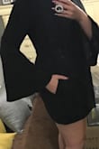 The only complaint I have about this dress is that it's a little tight where the sleeves bell out. Other then at its a really comfortable dress. Also if you're tall like me you might not like the length because it's on the shorter side. I love wearing my dresses short so that doesn't bother me. Lol - Mariah B.
