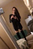 Sexy and chunky heel. Love these boots. I ended up exchanging for a size 10 when I usually wear a 9 or 9 1/2 depending on brand. Love the 10 fit better. - A. T.