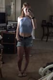 This is perfect for going out, you can literally wear this top with pants or shorts. So great I bought in both blue and black. & bonus, great for the smaller chested girls like myself. - Haley J.