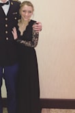 I was going to a military ball with my boyfriend so I ordered this dress and it look truly amazing. I did need to get altered because it was kinda long but other than that it fit perfectly on me. Everyone said I looked absolutely stunnning!! - Tamara S.