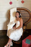 I absolutely loved this dress! I wore it to my bridal shower and I felt so pretty. I got so many compliments on this dress. It is feminine, girly, and so perfect for a bridal shower! - Meghan K.