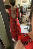 This has to be my new favorite dress. I bought it on a whim because it was on sale. It's a little tight in the ribcage, but is otherwise perfect. I can't wait to wear this to our friends wedding! - Hannah A.