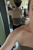 This is really cute. I was worried at first that it wouldn't stay up easily but it seems like it won't be a problem. Not 100% sure what I'm going to wear it with yet but I love it! - Hannah A.