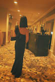 I had to go to a gala dinner for work. Since I had to work and run around, I was worried that it might be uncomfortable but it's a stretch material and I didn't have to worry about my dress when I was working. I wore high heels but if you don't wear high feel you might have to worry about the length of the dress. - Lina Y.