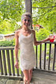 Loved this dress and so did everyone else!! I wore it for my wedding reception! I'll be honest and say I was worried it would look cheap but I got it in the mail and it did not!! Worked great and very comfy!!! - Taylor S.