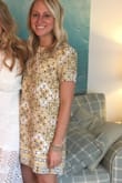 I bought this dress hoping I could wear it both in the office and our for social events. However, it may be just a litttlleeee short for the office. Still super cute and I will keep it! - Morgan M.