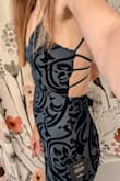 This dress is absolutely stunning and everything I hoped it would be. Fits like a glove and is so flattering. The color is gorgeous and I love the sparkle. - Andria R.
