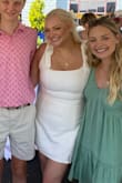 This was the perfect dress for my bridal shower! My only complaint is that it was just too tight. The length was perfect, but I wish there had been maybe one size larger. Overall really cute!! Got lots of compliments. - Leah H.