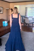 This dress is absolutely perfect for a wedding I am attending in a month. I have always bought from lulus for events that a nice gown is needed. This dress absolutely exceeded my expectations. I got the dress within a couple of days, it fit perfect, and it looks stunning. The fabric isn't super moveable so if you are scared it won't fit I would size down. Mine is a bit tight around the bust but I prefer it to be tighter so it works out perfect. - Kylei O.