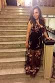 I absolutely love this dress. It is so unique and sophisticated and is such good quality. I went a size up because I am busty and have a bigger booty and it fit perfectly. I got so many compliments on it and I cannot wait to wear it again. 
10/10 would recommend. - Jillian G.