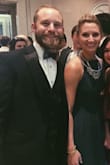 I absolutely love this dress! It's been a repeat for weddings for me! I normally wear XS or S originally ordering the XS, but the rib cage/torso is very tight. I ended up exchanging for a small and it fits like a glove. The dark green is gorgeous in person. It's been perfect for the two winter weddings I've worn it to. I love that the straps are adjustable and didn't have to have them taken in. I wore about 2.5ish inch heel and it just grazes the ground for someone who is 5'6. I highly recommend this gown for any semi-formal or formal event. It pairs great with a statement necklace since the front is so simple! - Alison D.