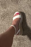 I love these sandals. I got them for my engagement photos! - Madeline F.