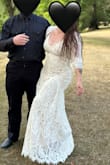 Y'all this dress was so much more than I expected. It fits perfectly. Shipping and delivery were fast, it was at my door in two days. I'm very impressed. - Sarah C.