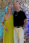 Runs VERY GENEROUS!  I wore a black tube bra rather than an actual strapless bra because top is so big you could see the whole bra. Not a good look when you are a 36D. Dress is well made and lined to mid thigh. Lots of compliments. - Holly M.