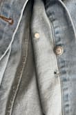 I loved this skirt but the bottom button ripped out on my second use and the garment is now unwearable. I was astounded to see how poorly the button was sewn on and how much damage it caused when it popped out. I wish I could get my money back. - Lucia C.