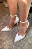 I was looking for shoes to wear for my wedding- something classy, elegant, and not boring or basic- and came across these ones, a perfect blend of timeless and chic with the scalloped edges! My feet are wide so I have trouble finding heels that actually fit AND don't make my feet look like they're bulging out of the shoes. I wear size 8 and these 8s both feel and look secure and adorable on my feet!! Only giving 4/5 stars due to them not being the most comfortable heels I've worn, though they are 4 inches tall so comfort is challenging to achieve (and honestly not my highest priority). I can't wait to wear them for my wedding!
A note on Lulu's customer service: The first pair I bought had a painful tack that stuck straight up into my right big toe, so I reached out to customer service (texted with Jeni W) who shipped me a new pair for free. I received it in less than 2 business days! Thank you! - Elianna G.