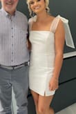 This was a perfect dress for an engagement party. Got so many compliments - Ann M.