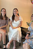 I rarely leave reviews but wanted to make sure I left a great review for this dress-- I could not for the life of me find a dress I felt good in for my bridal shower until I found this one. It was not only very flattering and comfy (I'm a 32G so I wanted something I could wear a normal bra with), but it was also surprisingly good quality. I got a lot of compliments on the dress and my friends/family were surprised when I told them it was from Lulu's. (They thought it was from Anthropologie or something!) Would highly recommend, and it's very true-to-size for Lulu's dresses!! - Jenna S.
