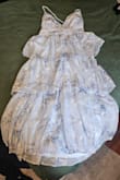 This dress is so lovely! It is very elegant, the color is gorgeous, and the quality of the dress is fantastic! This was an excellent purchase. The pics aren't the best, but in person the dress is simply stunning. - Ann M.